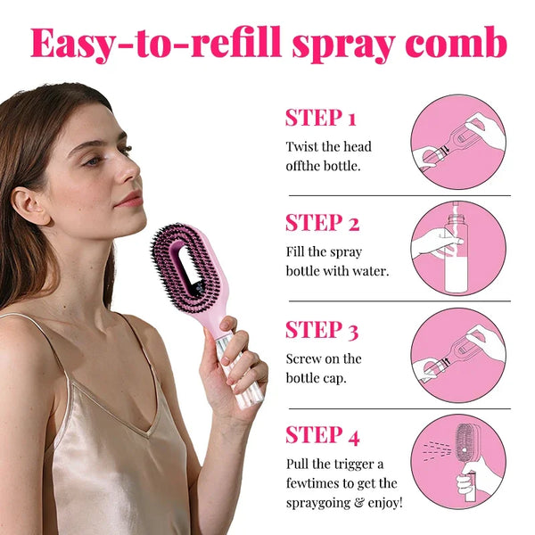 Magic Spray & Massage Comb